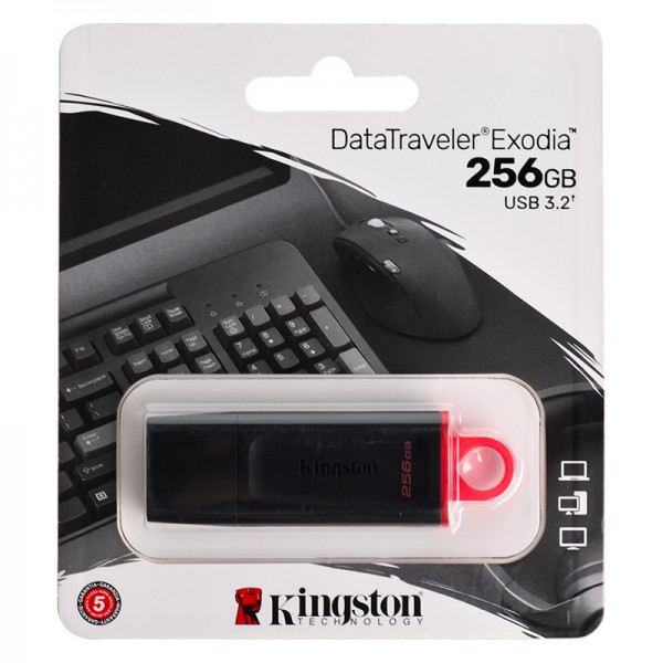 فلش کینگستون (KingSton) مدل 256GB Exodia M / DT USB3.2 گارانتی آسان سرویس