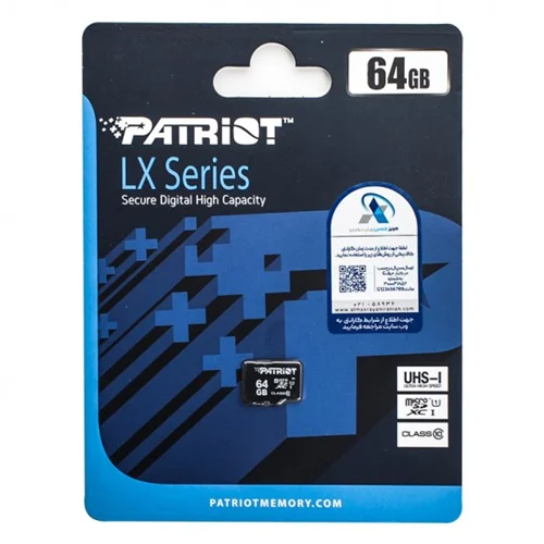 کارت حافظه موبایل PATRIOT مدل 64GB LX Series
