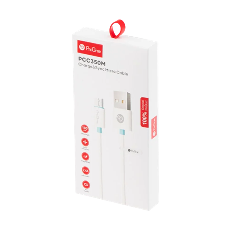 کابل شارژ Proone مدل PCC350M مناسب micro usb