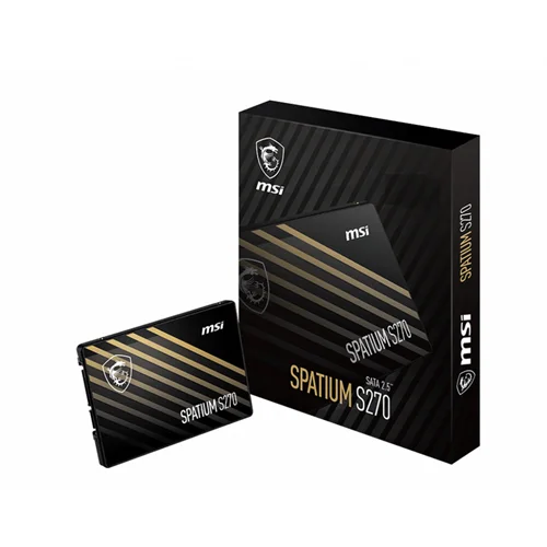 *SSD اینترنال MSI مدل SPATIUM S270 ظرفیت 480 گیگابایت