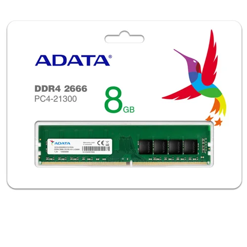رم دسکتاپ DDR4 تک کاناله 2666 مگاهرتز CL19 ای دیتا مدل AD4U266688G19-RGN ظرفیت 8 گیگابایت