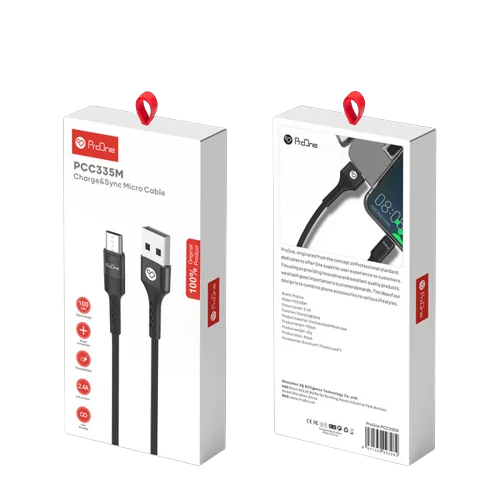 کابل شارژ میکرو یو اس بی Proone PCC355M
