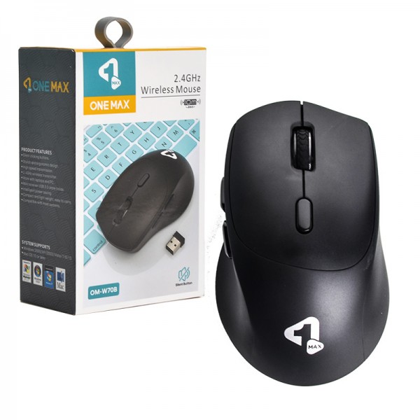 ماوس بی سیم وان مکس (ONE MAX) مدل OM-W70