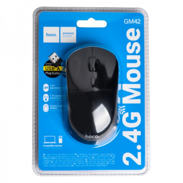 ماوس بی سیم هوکو (hoco) مدل GM42