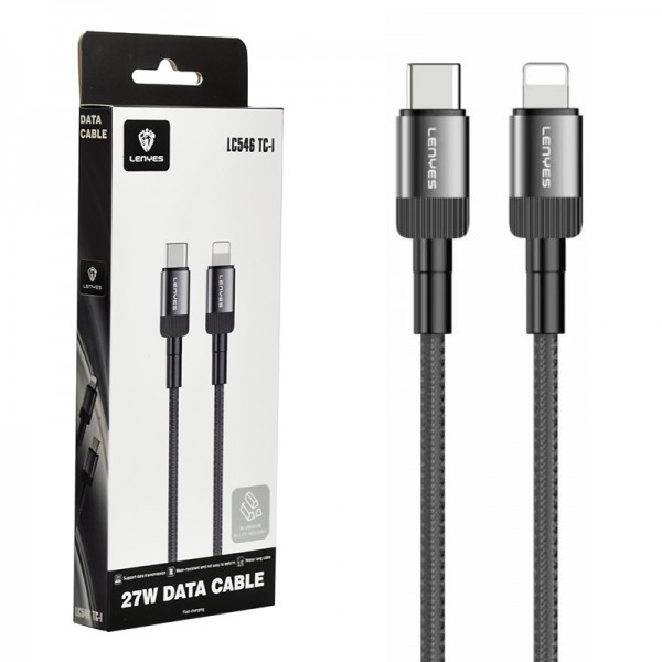 کابل Type-C To Lightning لنیس (LENYES) طول 1 متر مدل LC546 TC-I