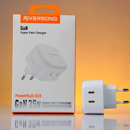 شارژر 35W  Riversong مدل PowerKub G35 AD107