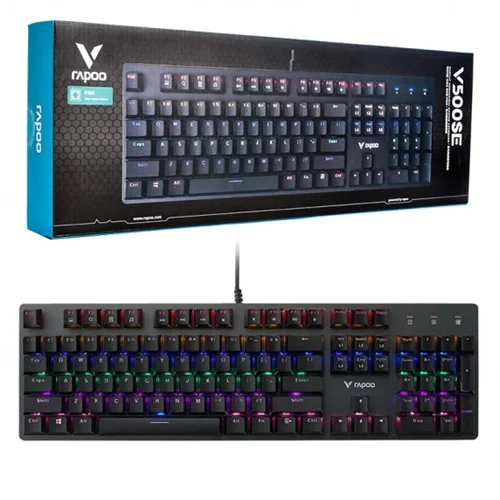کیبورد گیمینگ مکانیکال رپو (RAPOO) مدل V500SE