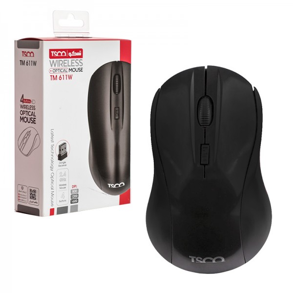 ماوس بی سیم تسکو (TSCO) مدل TM 611W