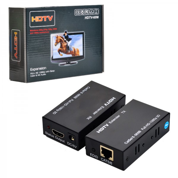 اکستندر HDMI طول 60 متری مدل HDTV-60M