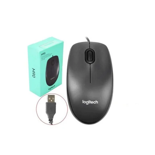 ماوس سیم دار لاجیتک مدل M90