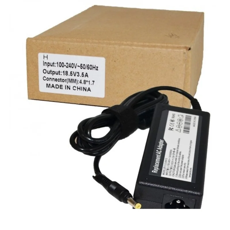 آداپتور لپ تاپ 18.5 ولت 3.5 آمپر