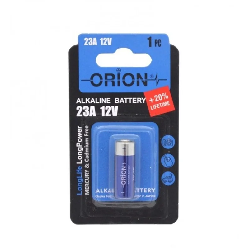 باتری اوریون (ORION) مدل Alkaline 23A 12V