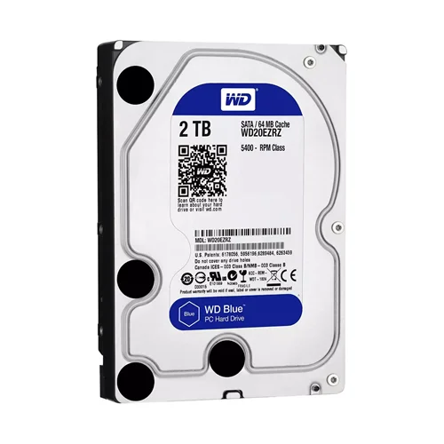 هارددیسک اینترنال وسترن دیجیتال مدل Blue WD20EARZ ظرفیت 2 ترابایت