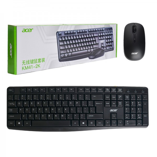 کیبورد و ماوس بی سیم Acer اورجینال مدل KM41-2K