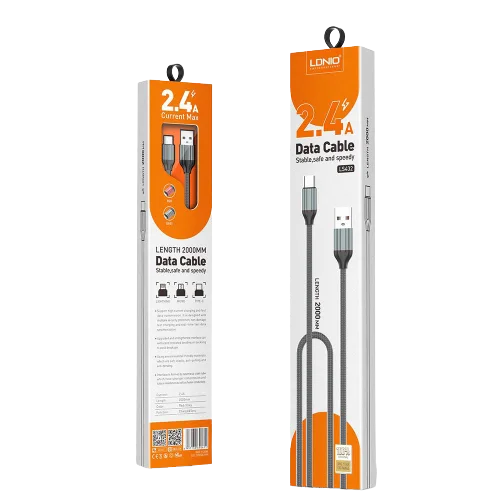 کابل شارژ میکرو یو اس بی LDNIO LS432