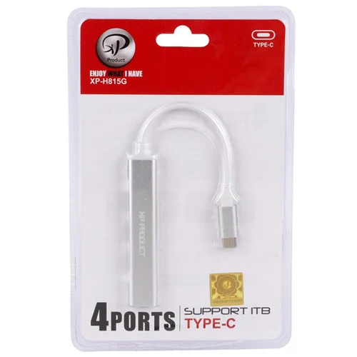هاب چهار پورت Type-Cبرند XP مدل XP-H815G