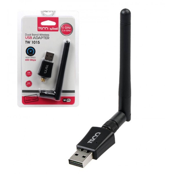 دانگل شبکه Wi-Fi آنتن دار تسکو (TSCO) مدل TW 1015