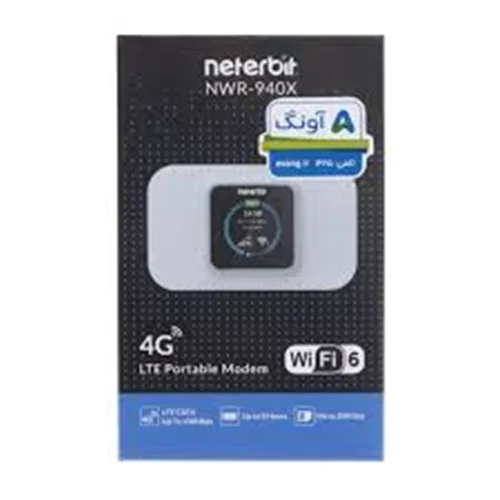 مودم جیبی 4G LTE نتربیت Neterbit مدل NWR-940X