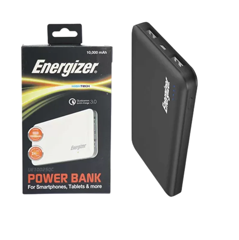 پاور بانک باظرفیت 10000 میلیآمپر ساعت Energizer UE10025QC