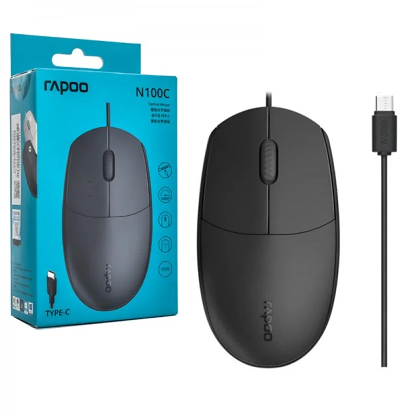 ماوس سیم دار رپو (RAPOO) مدل N100C