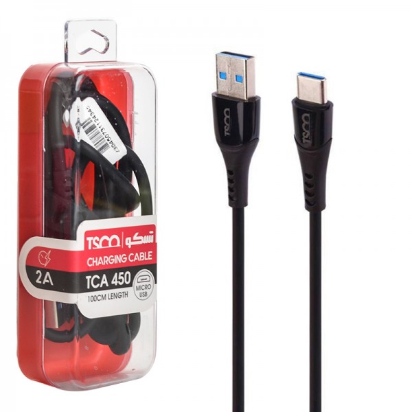 کابل اندروید (MicroUSB) تسکو (TSCO) طول 1 متر مدل TCA450