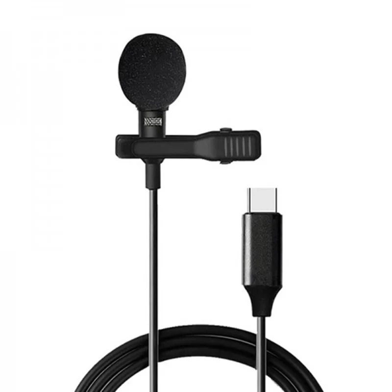میکروفن یقه ای تایپ سی مدل JH-042