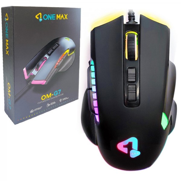 ماوس گیمینگ سیم دار وان مکس (ONE MAX) مدل OM-G7