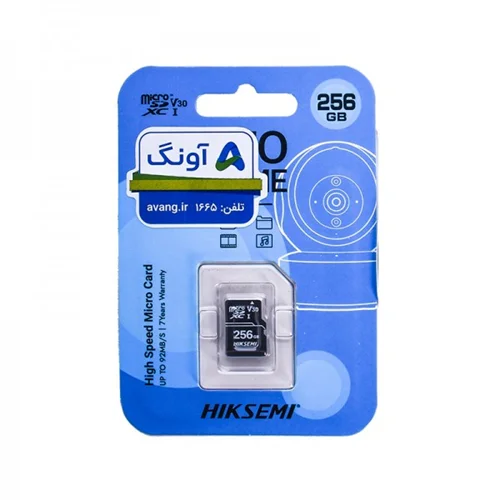 کارت حافظه موبایل HIKSEMI مدل 256GB HS-TF-D1 MicroSD V30