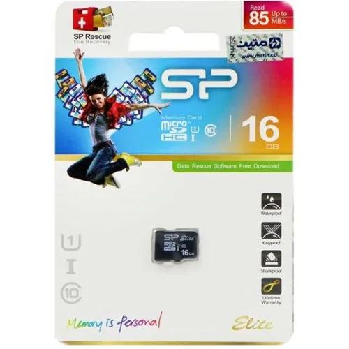 کارت حافظه SP مدل ELITE C10 UHS-I 85MB/S ظرفیت 16GB