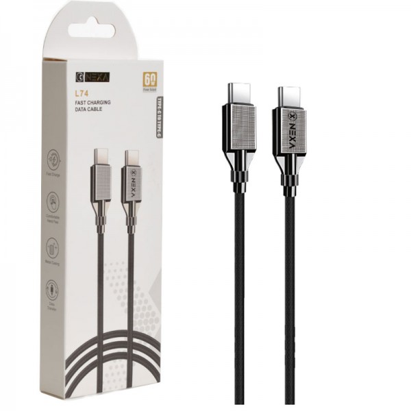 کابل  Type-C to Type-C نکسا (NEXA) طول 1 متر مدل L74