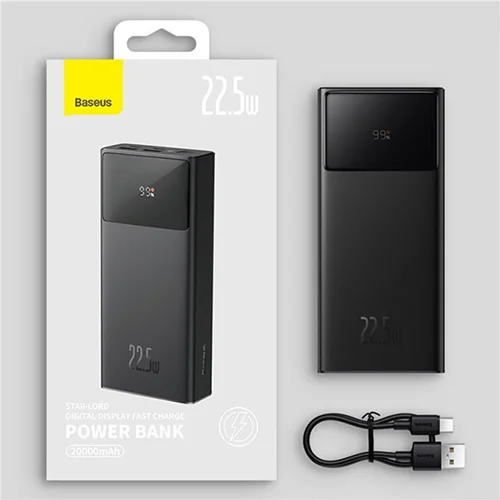 پاوربانک Baseus مدل PPXJ20 (PPXJ060001) ظرفیت 20000mAh