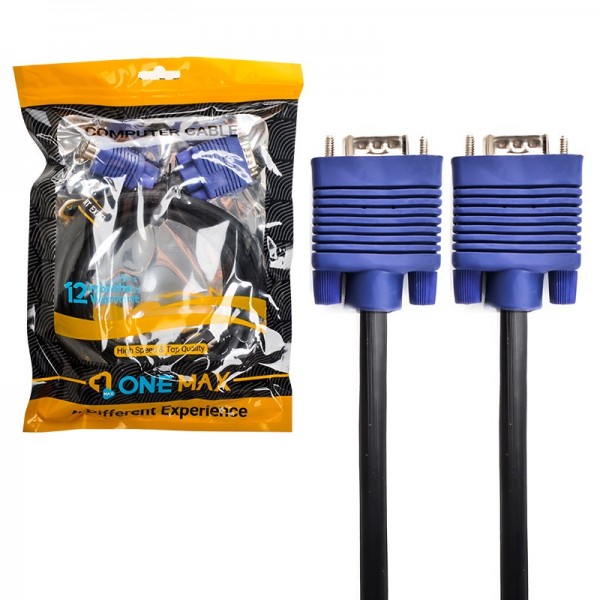 کابل (4+3) VGA وان مکس (ONE MAX) طول 1.5 متر کد 10055