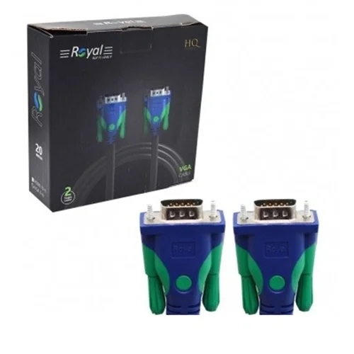کابل VGA (3+6) طول 20 متر رویال (ROYAL)