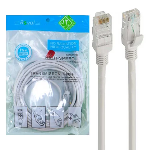 کابل شبکه Royal Cat6 e 3m