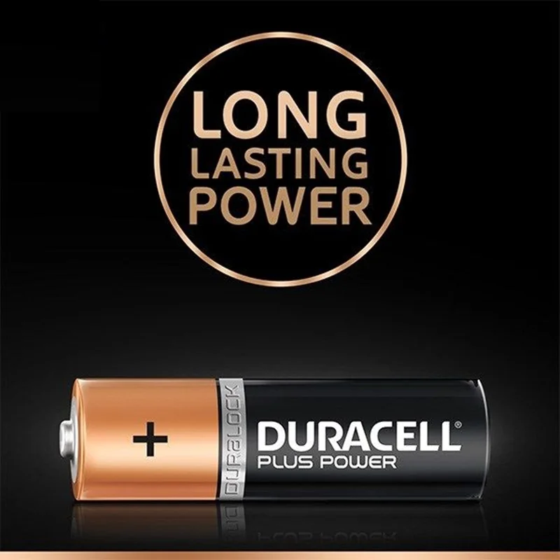 باتری نیم قلمی مدل Plus Power DURACELLبسته 2 عددی
