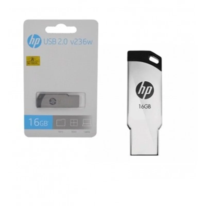 فلش اچ پی (HP) مدلusb2.0 v236w ظرفیت 16GB