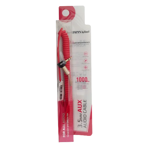 کابل صدا TSCO AUX TC 86 طول 1 متر