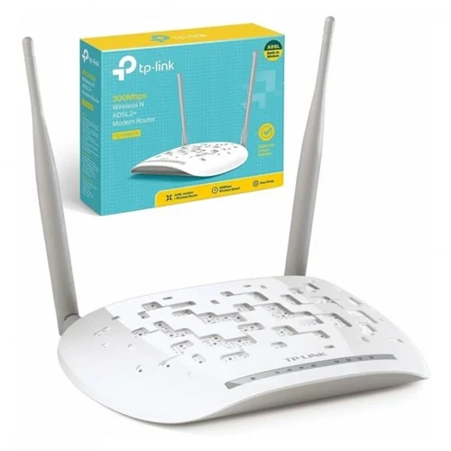 مودم روتر TP-LINK مدل ADSL2 Plus بیسیم N300) TD-W8961N_V4)