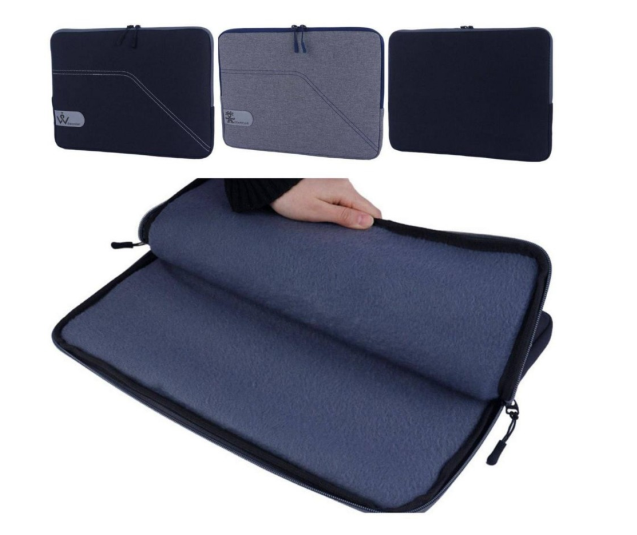 کاور لپ تاپ 15.6 اینچ دو خط مخمل کد 10045