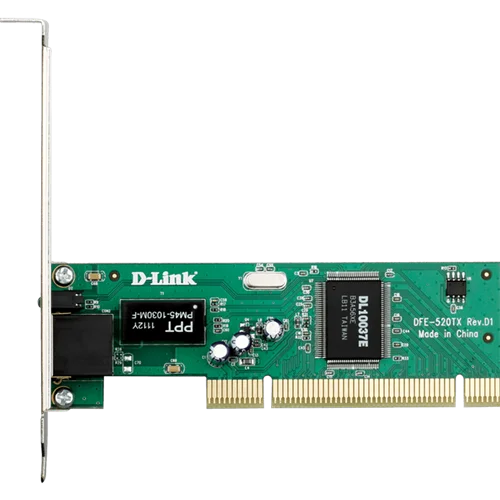 کارت شبکه 10/100Mbps مخصوص کامپیوتر دی-لینک مدل DFE-520TX