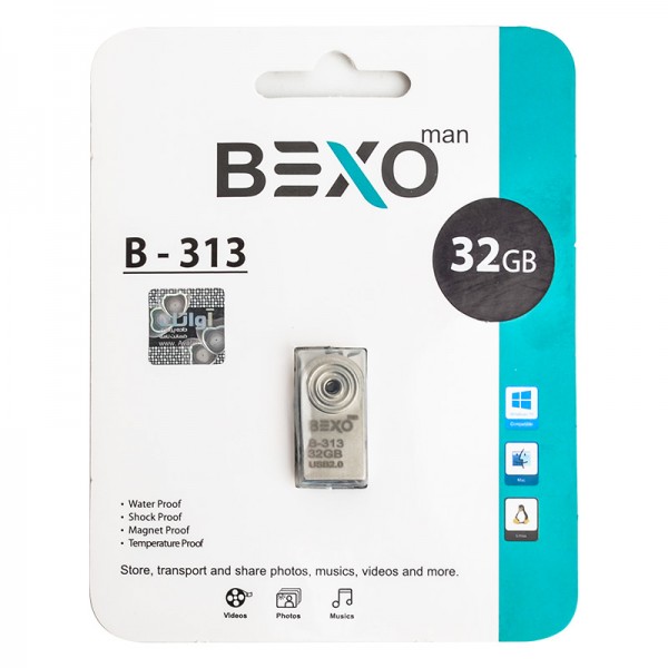 فلش بکسو (BEXO) مدل 32GB B-313 گارانتی آواتک