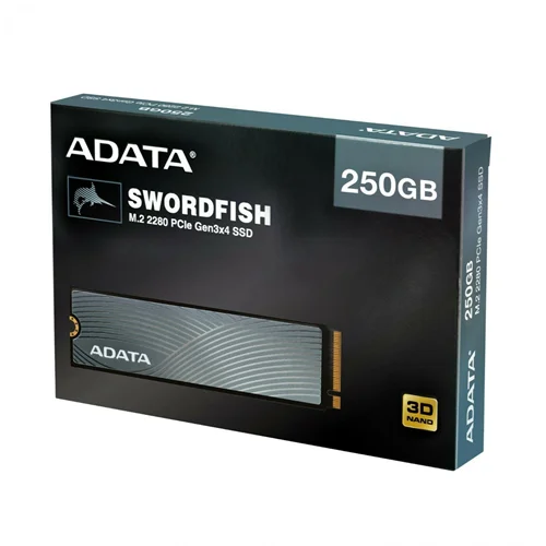*هارد SSD اینترنال ADATA مدل SWORDFISH M2 ظرفیت 250 گیگابایت
