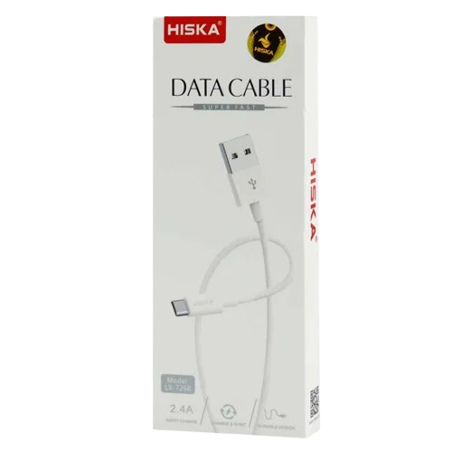 کابل شارژ آیفون HISKA LX-726R