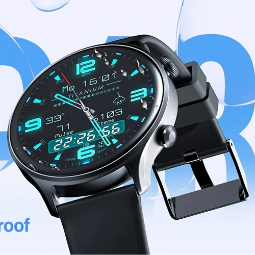 ساعت هوشمند Riversong مدل Motive 7c SW71 رنگ مشکی و رزگلد