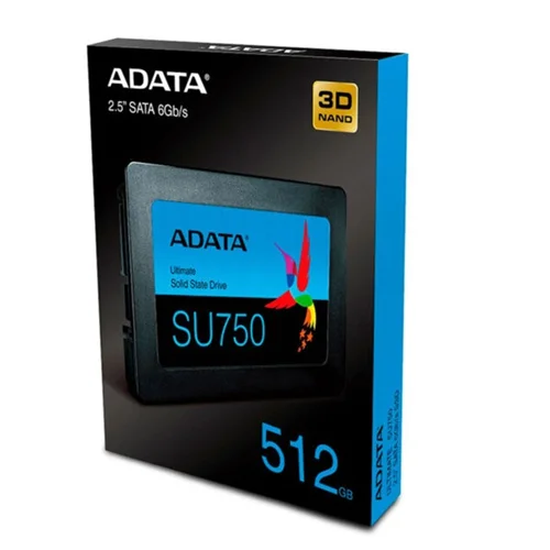 هارد SSD اینترنال ADATA مدل SU750 ظرفیت 512 گیگابایت