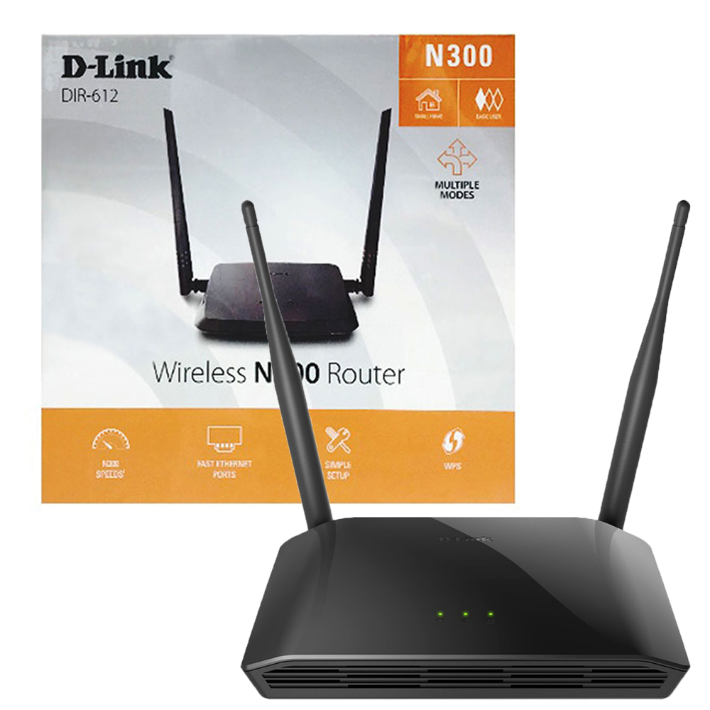 روتر اکسس پوینت بیسیم D-LINK مدل DIR-612  Wireless N300 Router