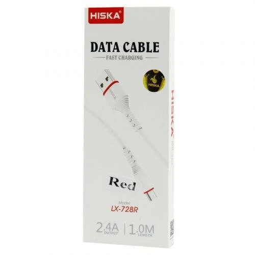 کابل شارژ تایپ سی HISKA LX-728R