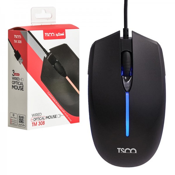 ماوس سیم دار TSCO مدل TM308