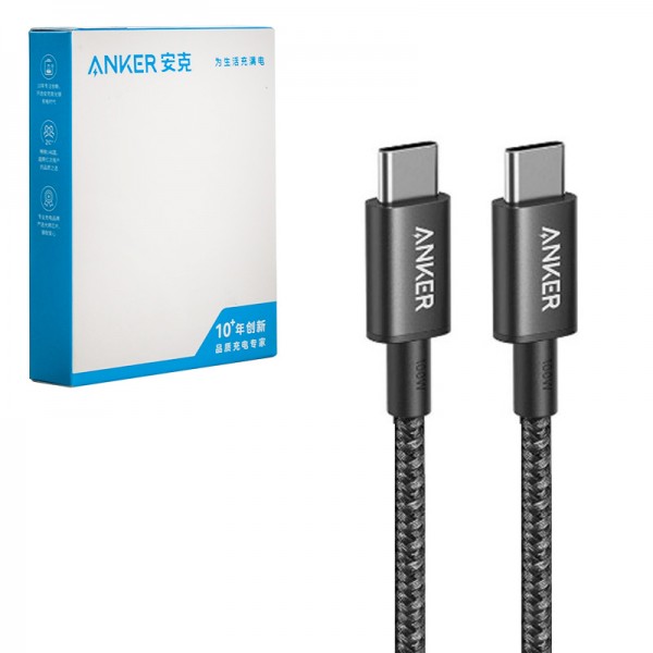 کابل Type-C to Type-C انکر (Anker) طول 1 متر مدل A8756