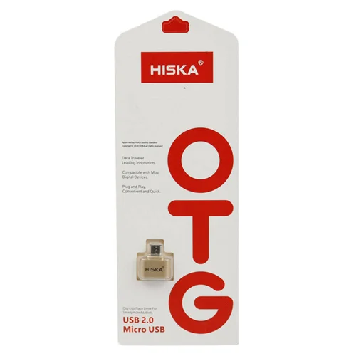 Hiska OTG مدل 6103 Usb to MicroUsb